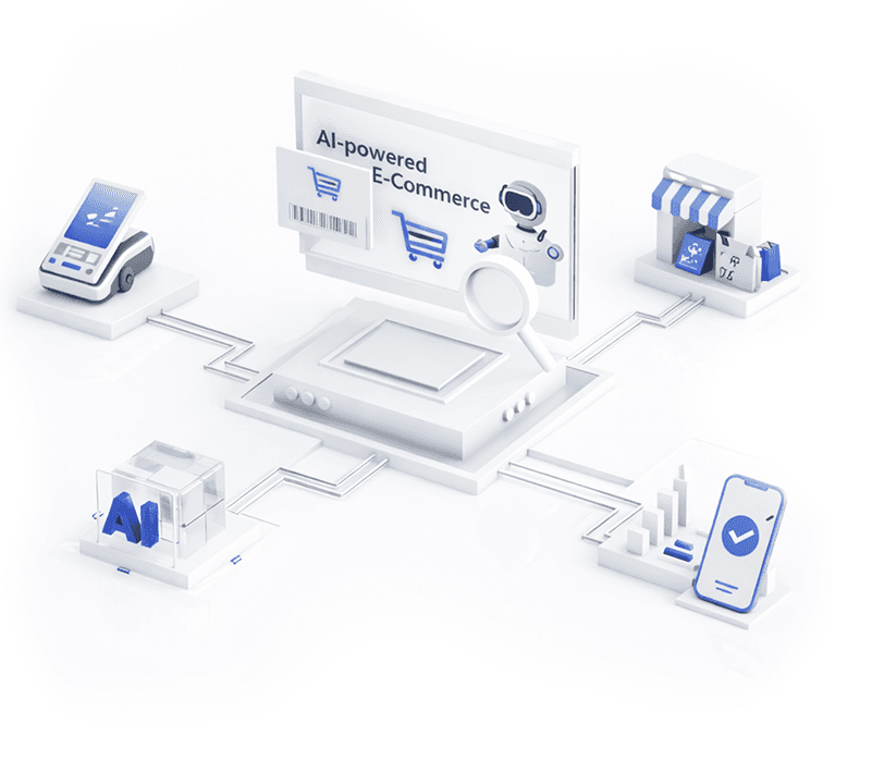 AI-powered e-commerce ecosystem